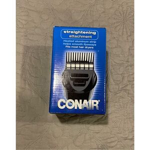 Conair Hair Blow Dryer Attachment Straighening New